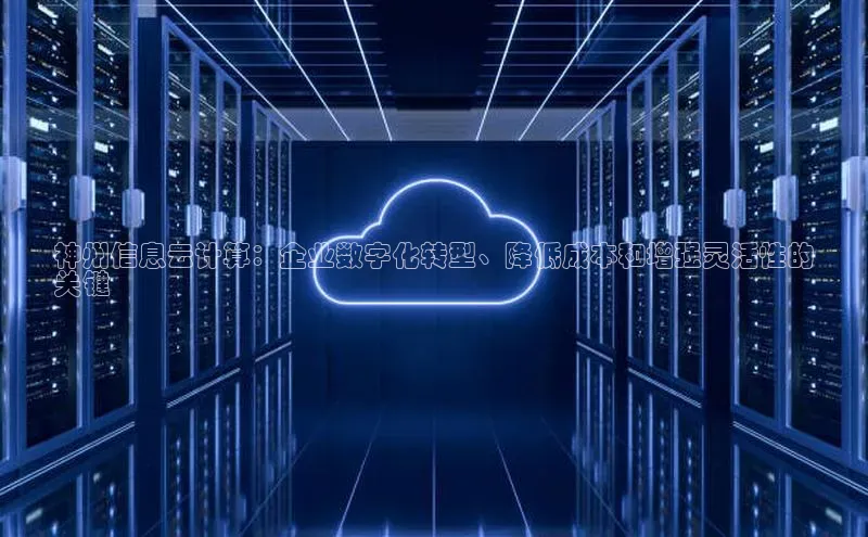 金年会官网登录入口滴滴出行神州信息云计算：企业数字化转型、降低成本和增强灵活性的
关键