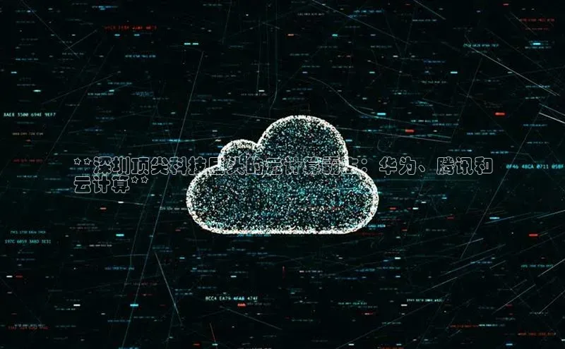 金年会金字招牌6766百度健康**深圳顶尖科技巨头的云计算霸主：华为、腾讯和
云计算**