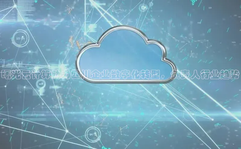 金年会金字招牌在线入口百度数据开放平台曙光云计算助力四川企业数字化转型，负责人行业趋势