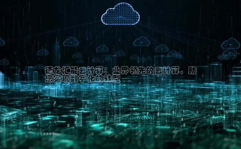 金年会·会官方入口登录度小满理财德龙汇能云计算：业界领先的云计算，助
您实现数字化的转型